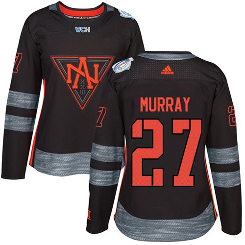 Team North America #27 Ryan Murray Black 2016 World Cup Women's Stitched NHL Jersey - Click Image to Close
